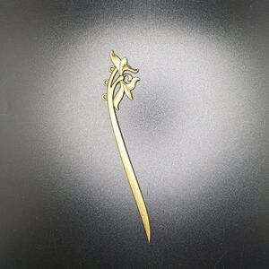 Antique bronze bun holder hair chopstick